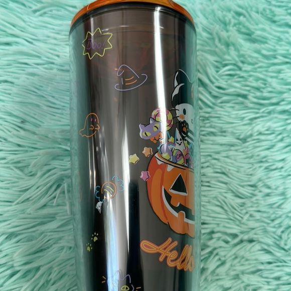 Hello kitty tumbler cup lovely hello kitty Halloween treat or trick - Picture 9 of 9